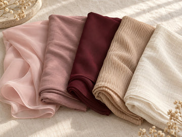 Georgette vs Lawn vs Karaib vs Crinkle: Which Hijab Fabric Is Right for You?