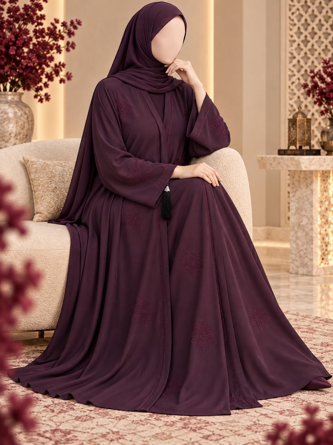 Maroon Radiance