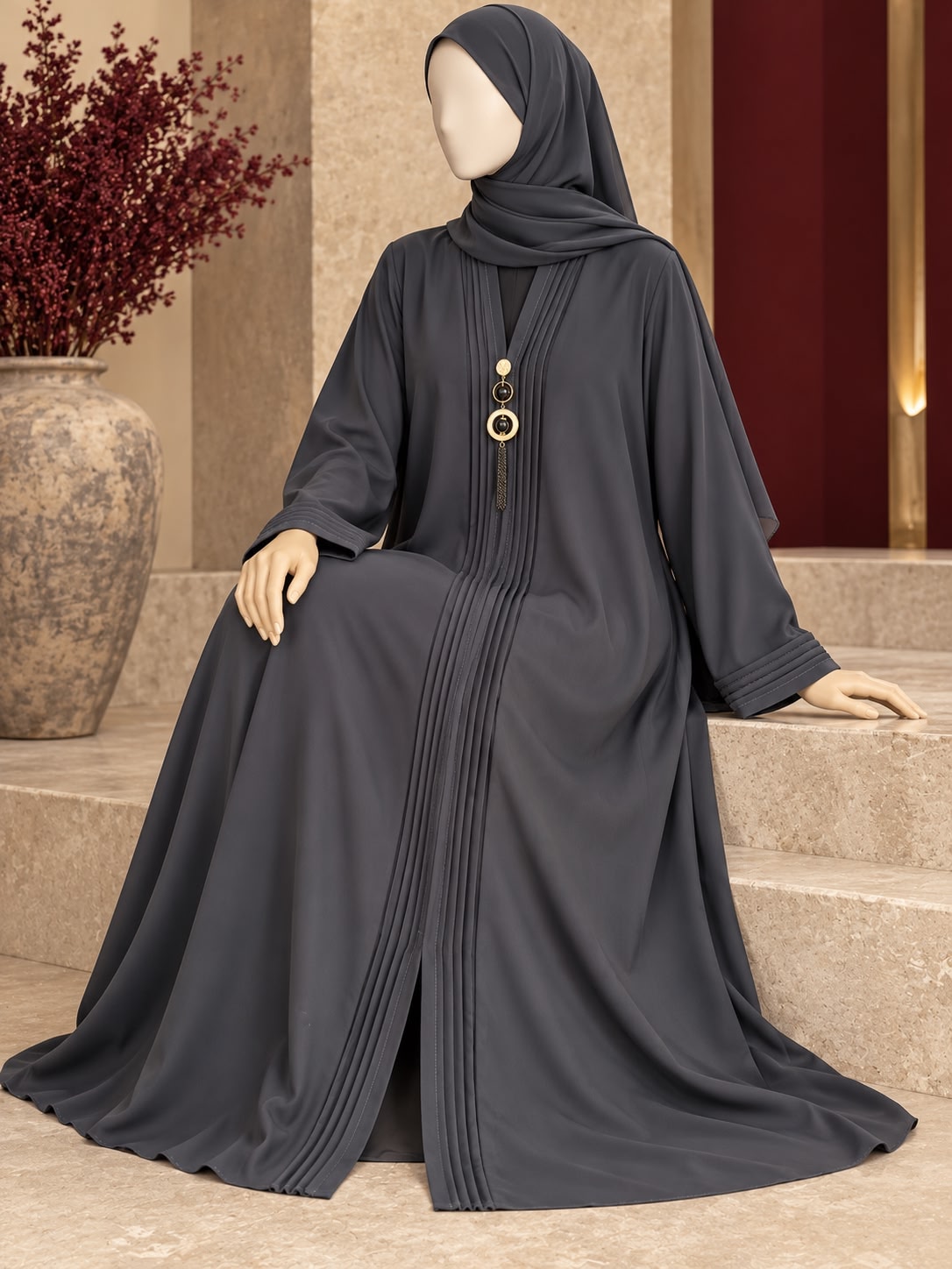 Slate Pleat